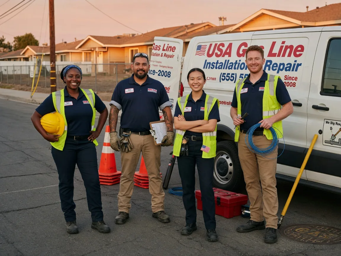 Gas Line Installation company in Bascom, OH
